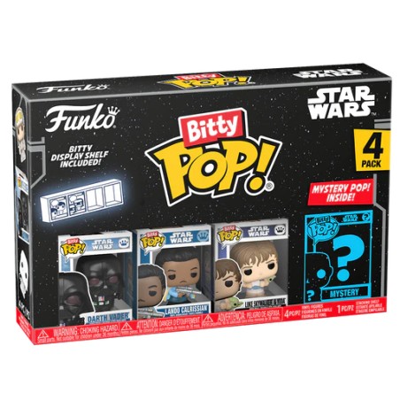 Bitty Pop! - Star Wars S2- Darth Vader 4 Pack